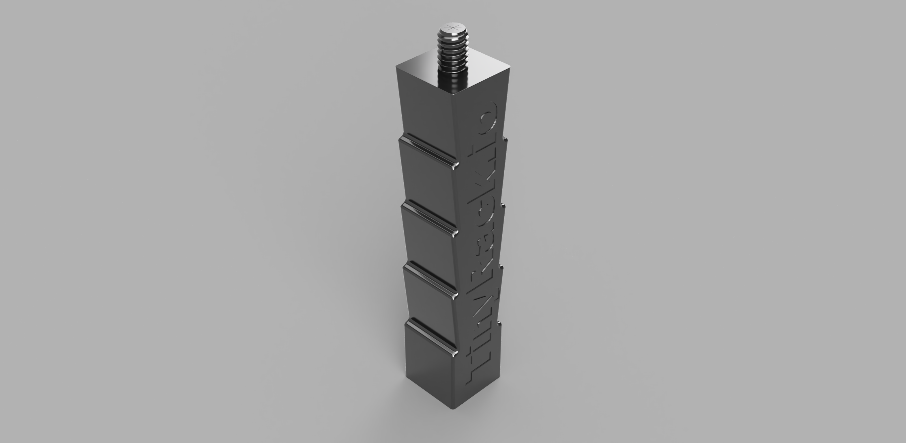 Post notched at position 1, 2, 3 and 4